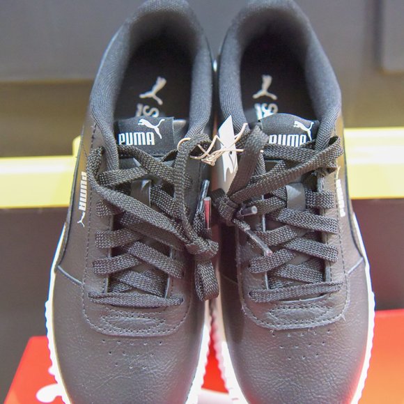 Puma Ladies Carina Shoes BLACK - Picture 4 of 11